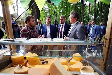 Игорь Кузин принял участие в открытии фестиваля фермерских продуктов «Своё»